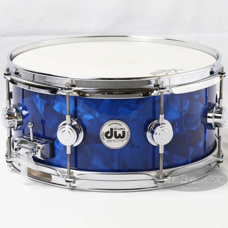 dw Collector's Pure Maple Standard 13×6 Blue Moonstone Finishの画像
